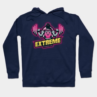 Extreme Fitness Life Design T-shirt Coffee Mug Apparel Notebook Sticker Gift Mobile Cover Hoodie